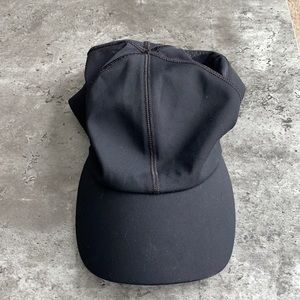 lululemon mesh-backed hat in black